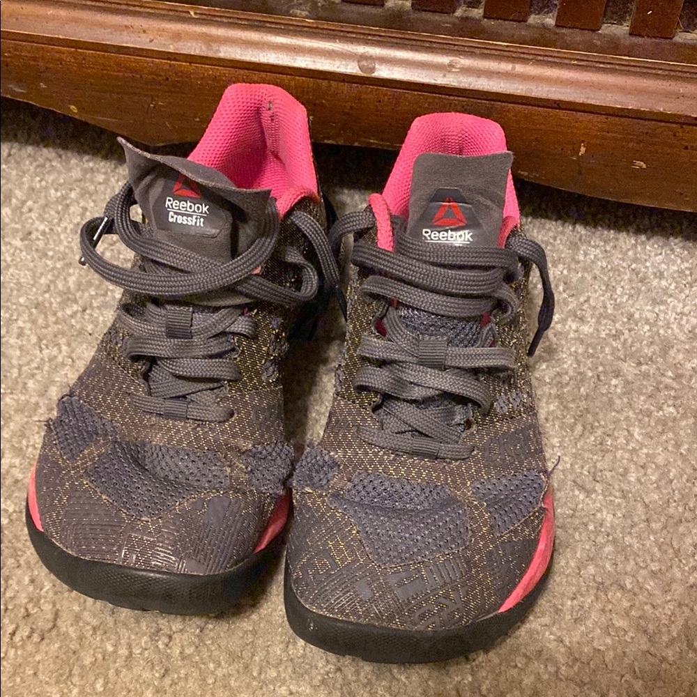 Reebok Women's CrossFit Shoes - Black and Pink